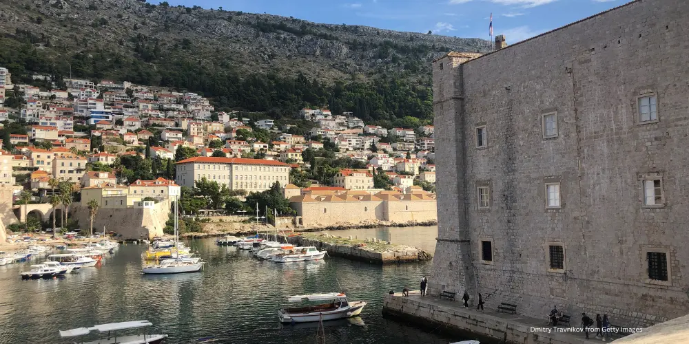 Cruising Croatia's coastline is best done with some local wine. 